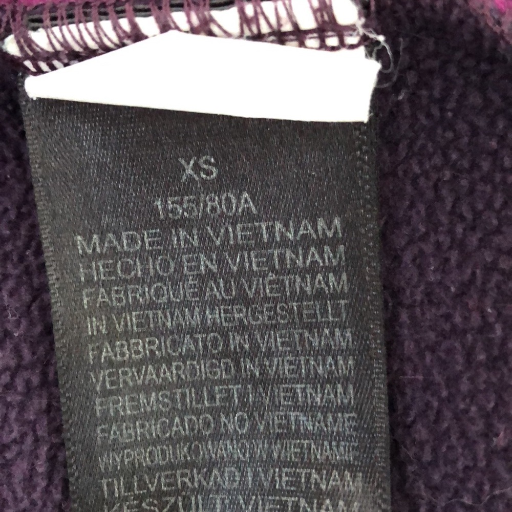 Marmot Womens Sirona Fleece Zip Up Hoodie in Nightshade/Plum - Picture 8 of 11